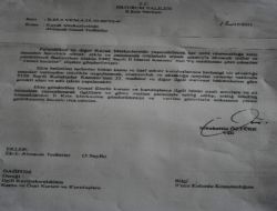 Öztürk, emirle uyarmış...